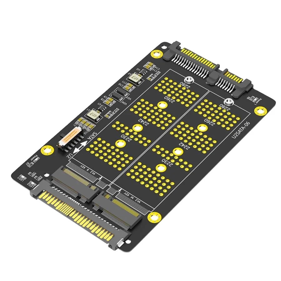 FEICHAO 2 in 1 Combo M.2 NVME SSD Adapter - Versatile