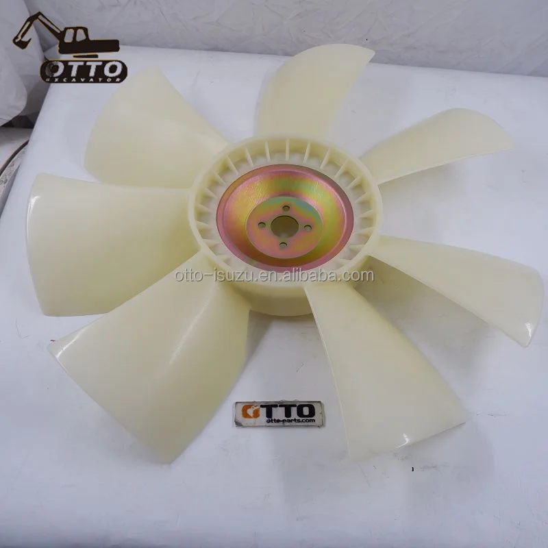 ファンコングッズ ZX200 6BG1 Engine Cooling Fan - Replacement Fan for Excavators