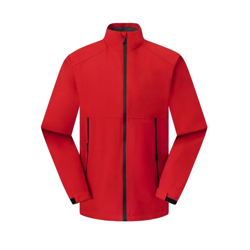 Men's Fashionable Baseball Flight Jacket with Custom Logo Windproof and Waterproof for Spring Autumn Winter Stand Collar