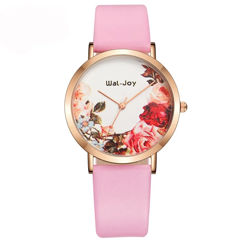 flower face watch