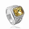Vintage Silver Yellow Stone (US)