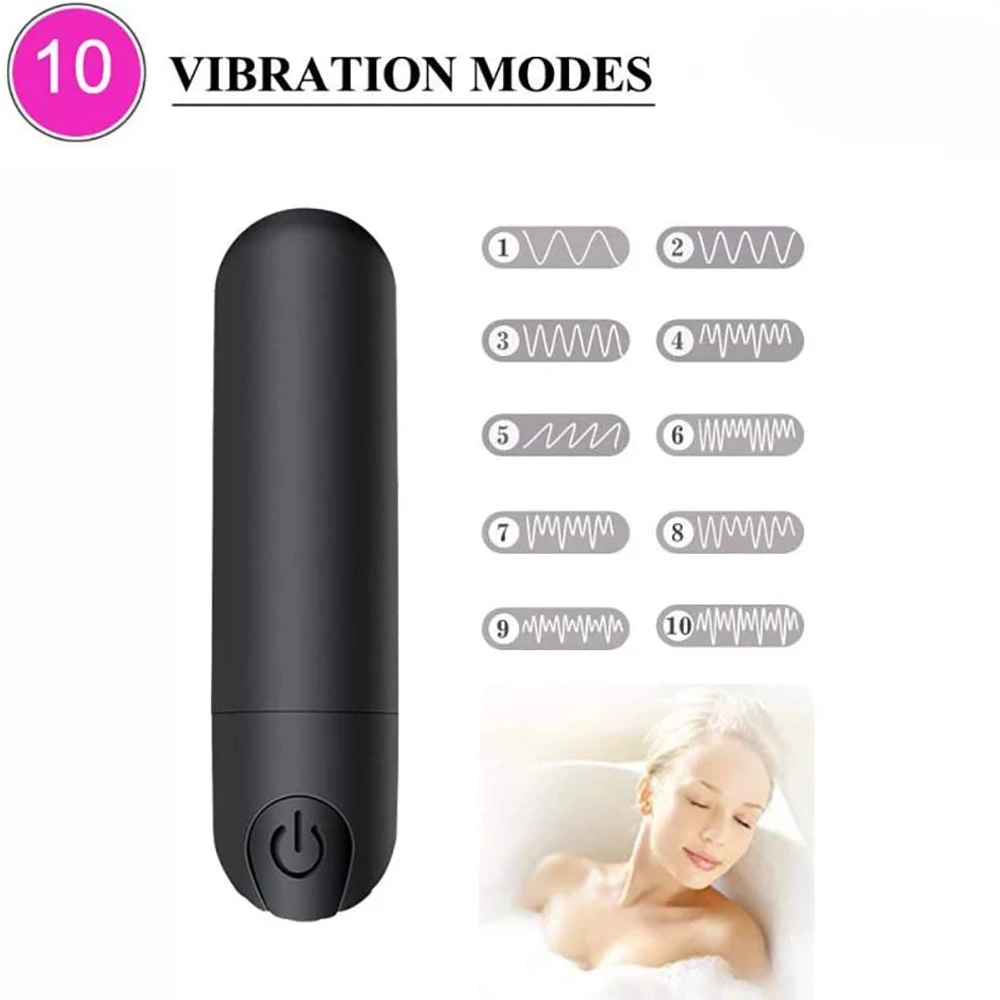 USB Rechargeable Bullets Love Eggs Mini 70mm Bullet Vibrator Women Toys 1