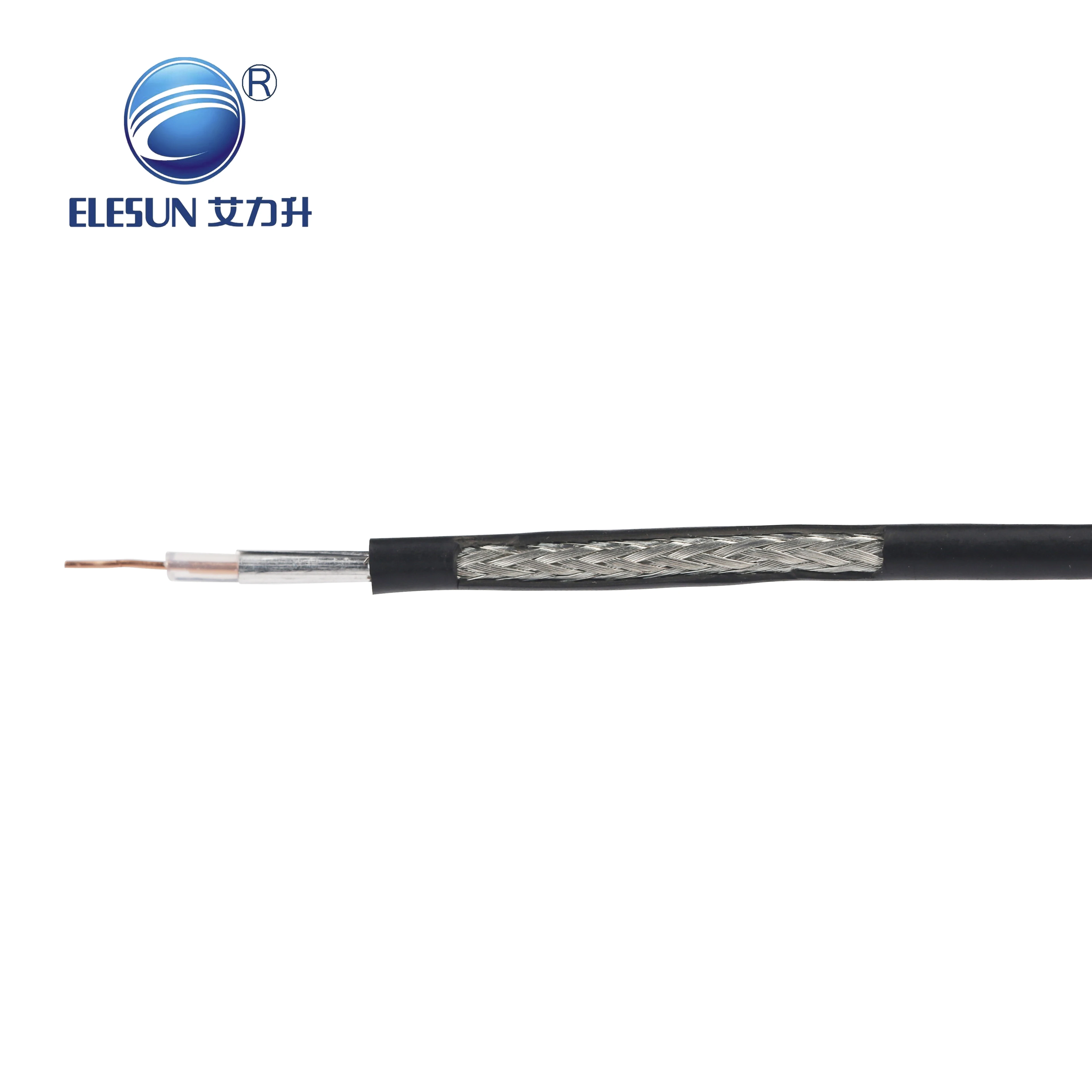 Manufacture High Performance  50ohm LSR100 Solid Copper Conductor Pvc Low Loss Coaxial Cable for Antenna System