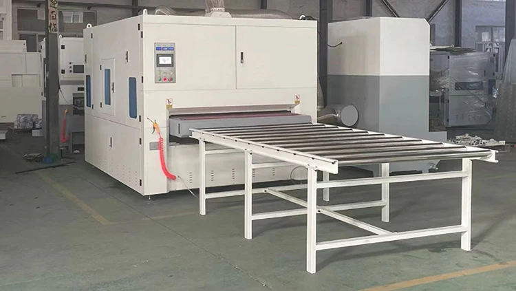 Flat Stainless Steel Grinding and Brushing Machine Flat Metal Surface Polishing and Derusting Machine