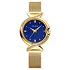 Cintura dorata con superficie blu