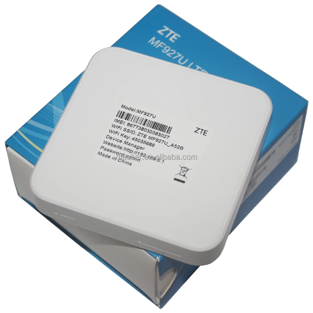 Portable and Lightweight Home Security Modem 4G LTE Wireless Router for ZTE MF927U