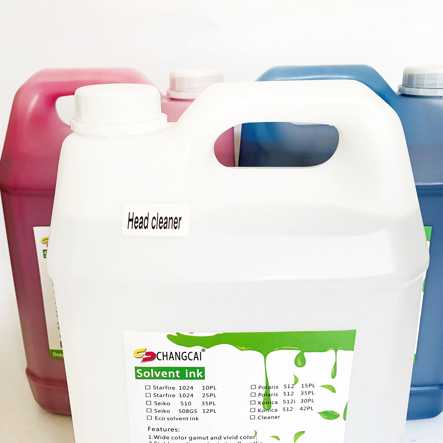 适用于Myjet/Taimes/Allwin的Konica 512i 30pl头溶剂墨水