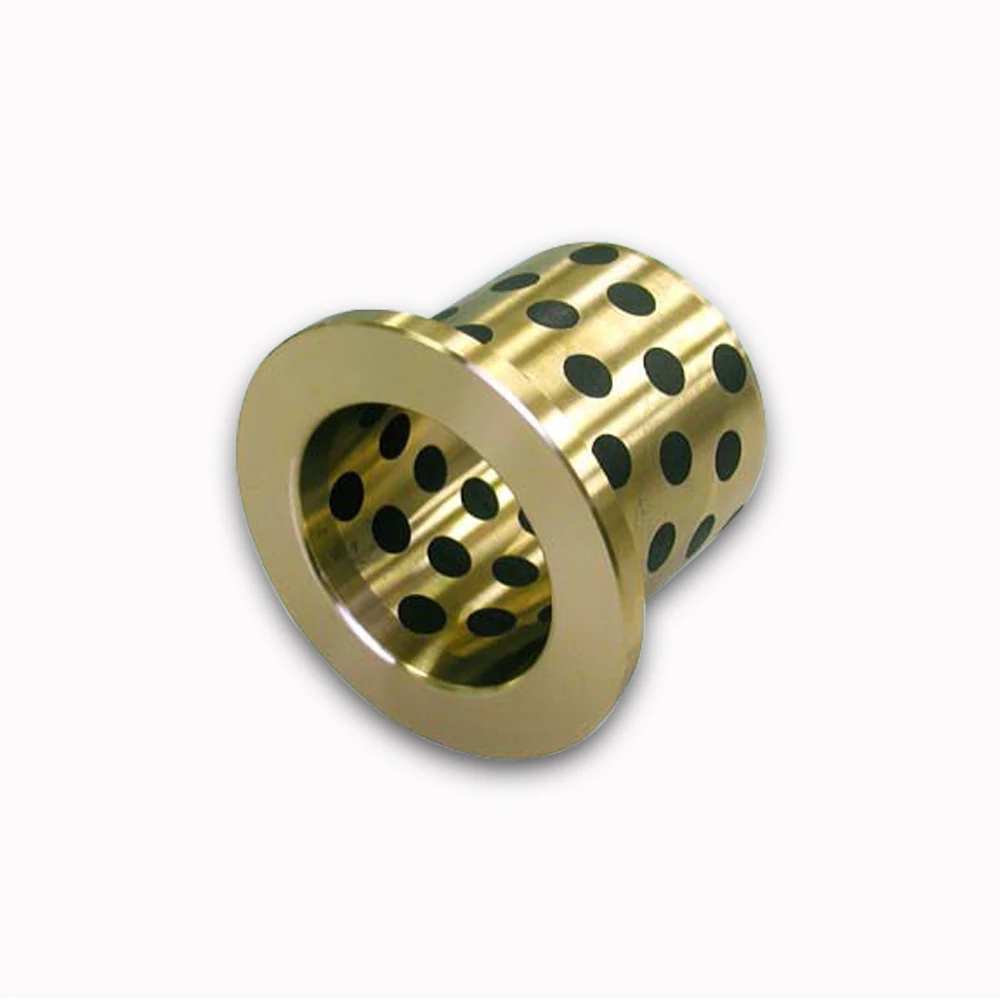 Casting Oil Free Bushing - Graphite Inserts & Bronze Sleeves