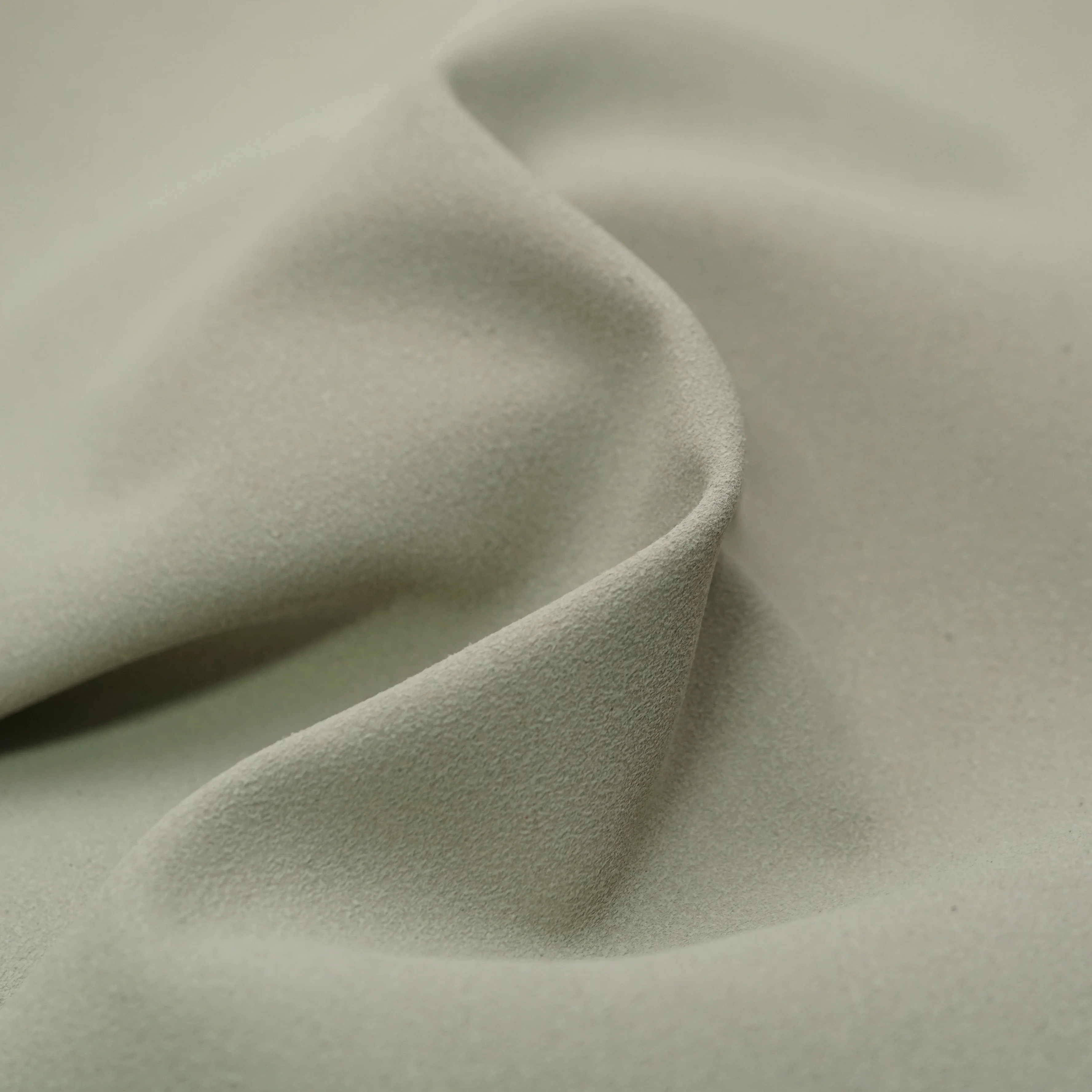 7773 1.4mm Thickness Flocked Leather Genuine Pu Artificial Suede