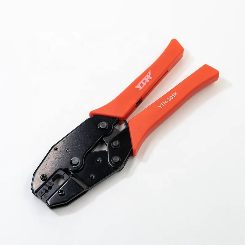 YTH 301K Multi-Functional Alloy Super Alloy Forging Terminal Plier Crimping Tools Ratchet Wire Terminal Crimper