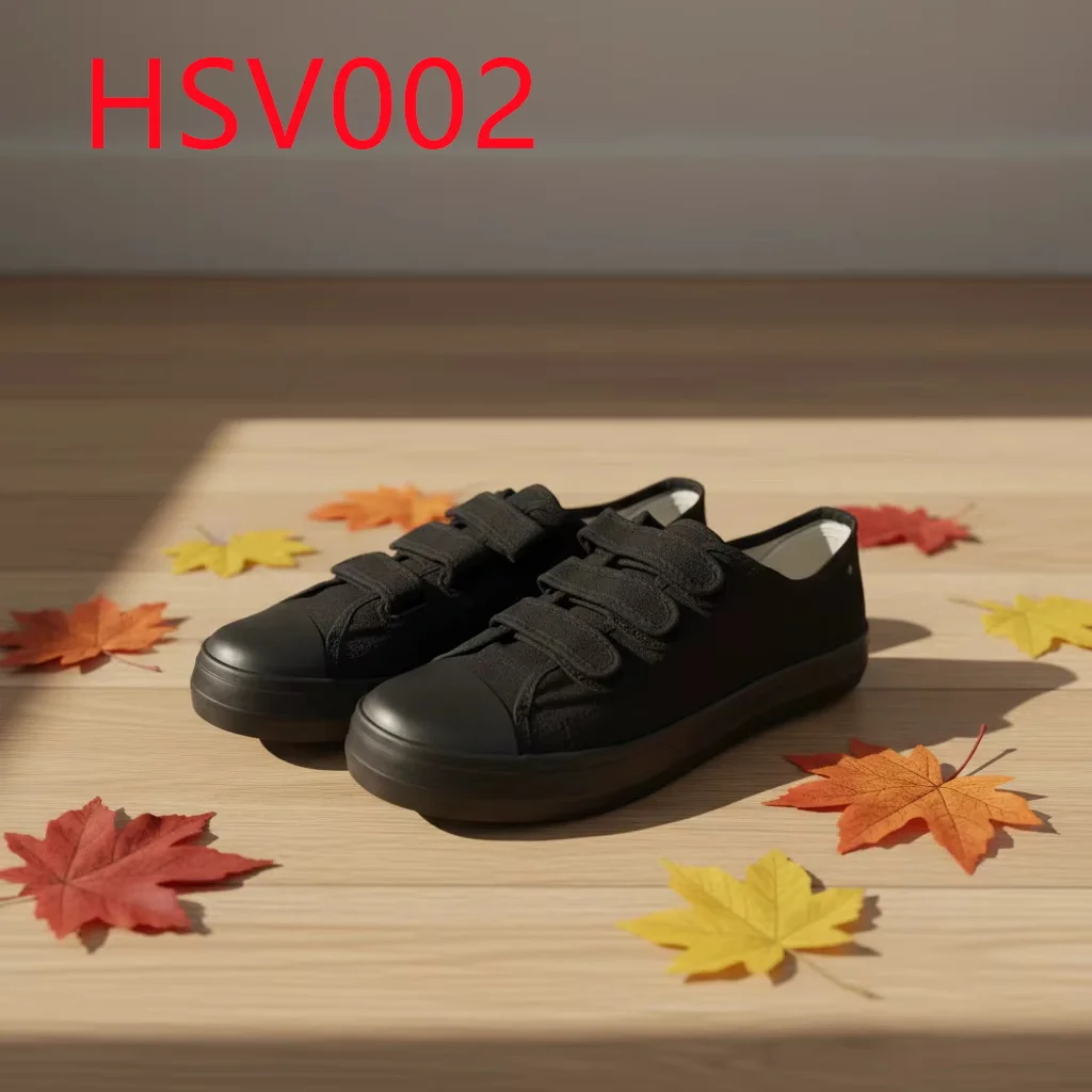 ZYF,middle School Popular Durable Vulcanized Rubber Sole Sneakers USA Market No Shoelace Prison Shoes with Magic Tape HSV002