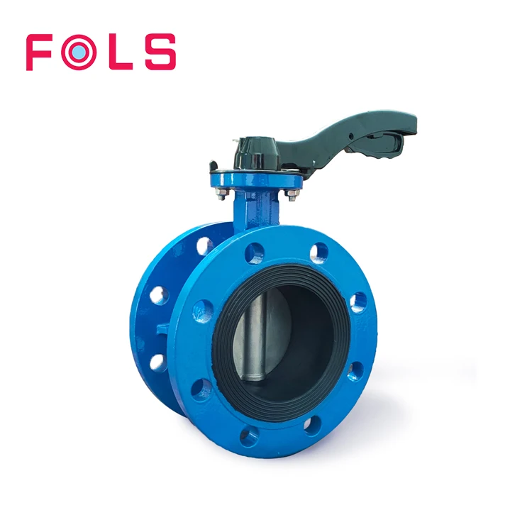 Manual Stainless Steel Flange 5 Inch butterfly Valve for Sea Water