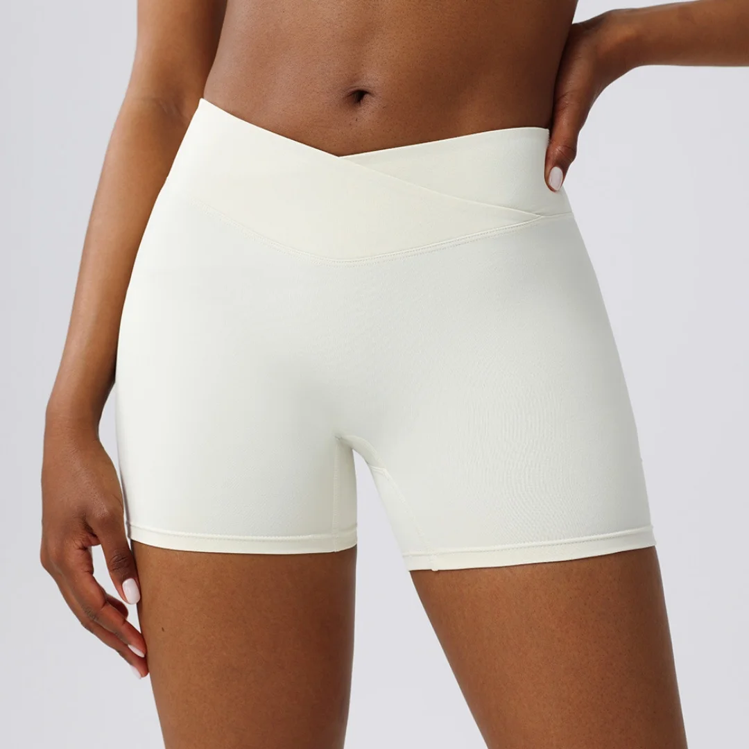 Universal Women Short Sports Shorts Soft High Elastic Breathable Cooling Four Seasons Fitness Shorts