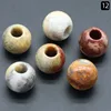 Foro da 20 mm, agata pazza da 8 mm (singola)