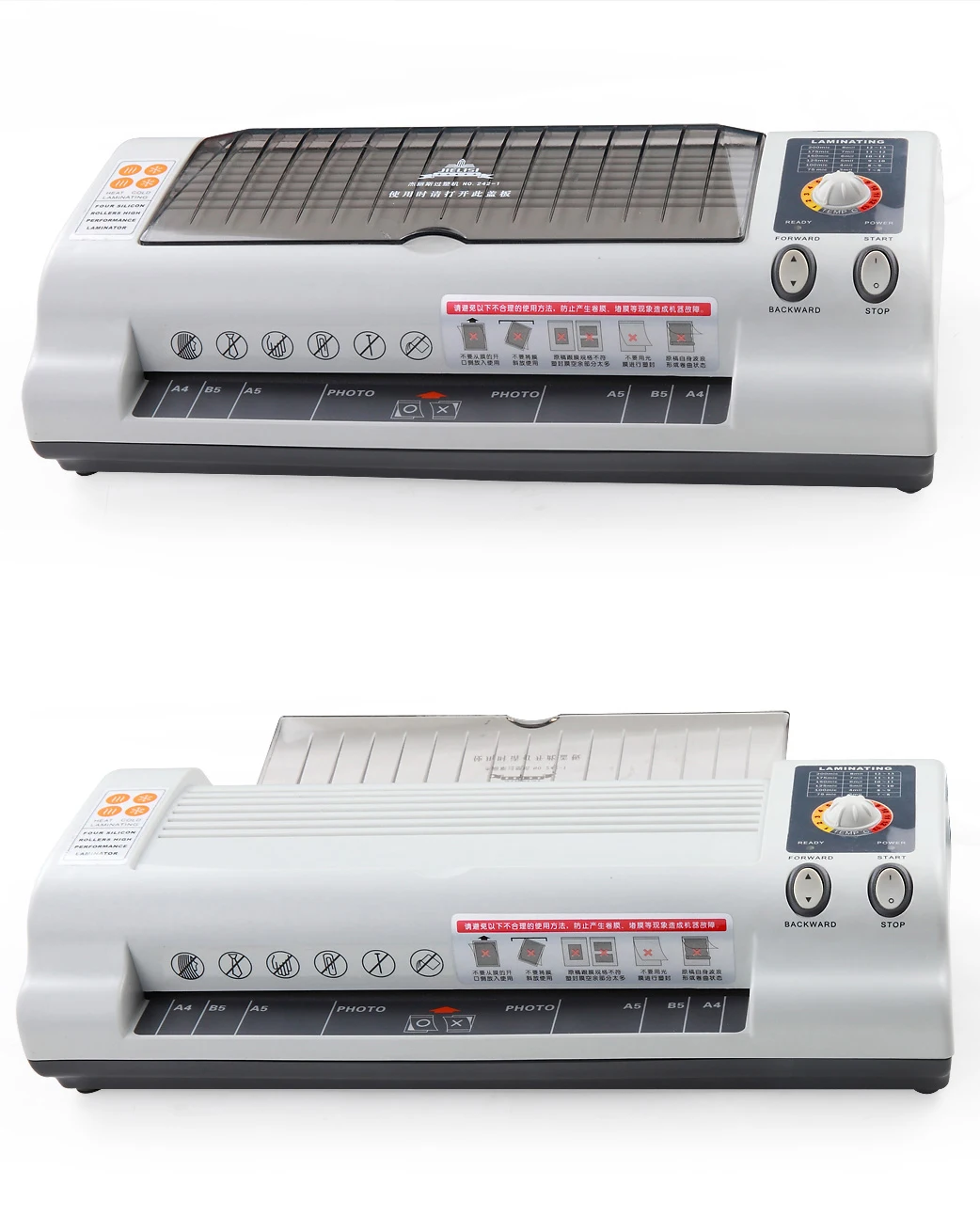 A3 A4 Size Photo Laminator Hot And Cold Pouch Laminating Machine Iron