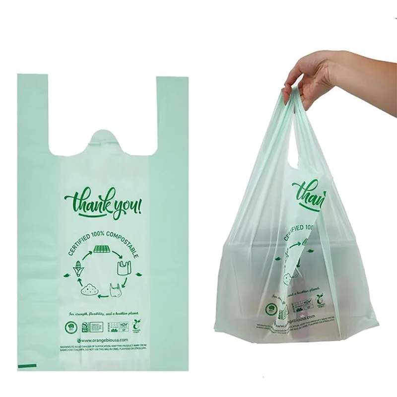 De Plástico Bolsas Ecologicas Hechas De Maiz Bolsa De Maíz Para