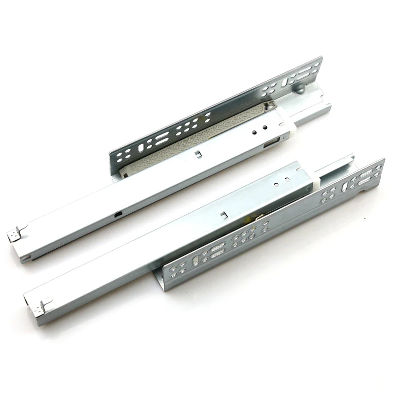 Heavy Duty Telescopic Undermount Drawer Slides Soft Close Concealed Slide Drawer Rails