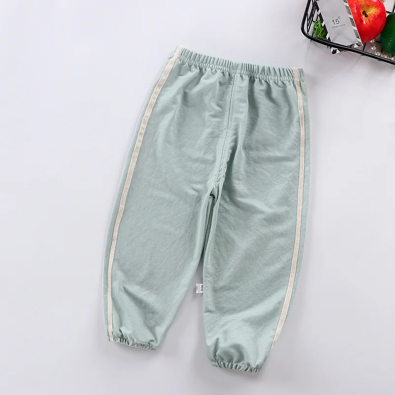 Летние детские шаровары с защитой от комаров брюки для маленьких мальчиков