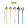 Gold - cherry blossom spoon (short style)