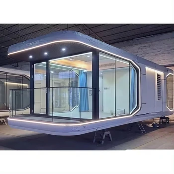 Popular space capsule Home space capsule Outdoor mobile space capsule with kitchen and bath