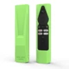Glowing green