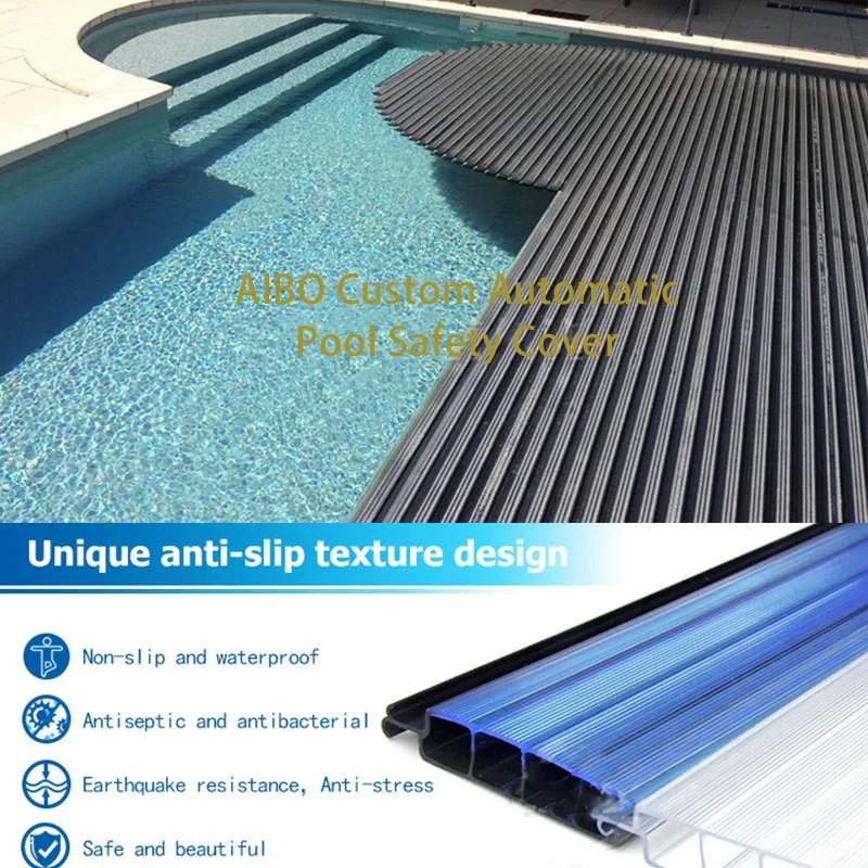 Rectangular Automatic Pool Solar Cover For Easy Installation Electric