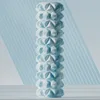 45cm foam roller hollow [blue white]