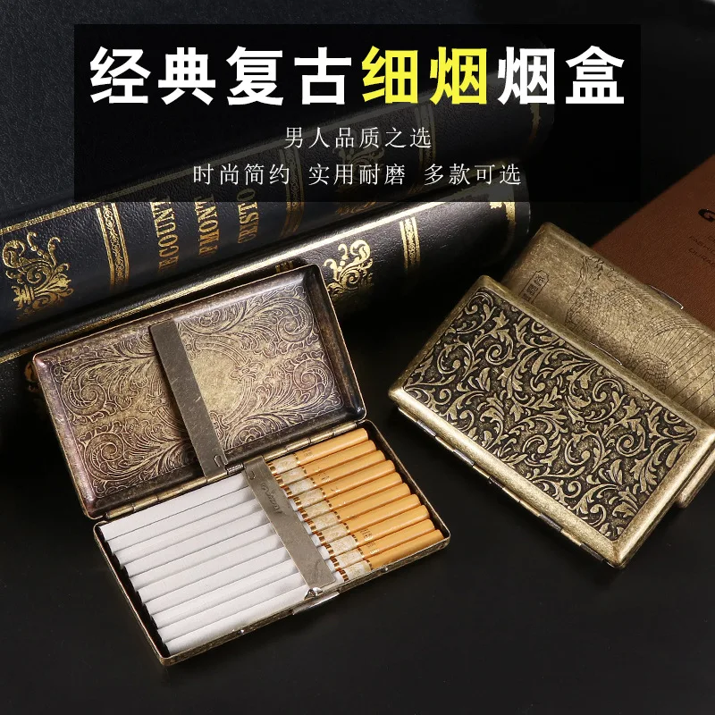 Fine Smoke Lady Cigarette Box Cigarette Storage Box