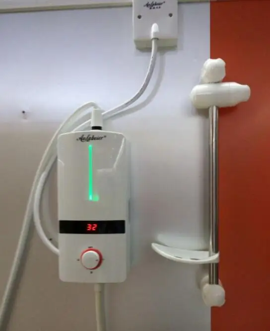 Vertically Wall Mounted Installation Slim Type Hot alibaba Water Heater Tankless ELECTRIC WATER HEATER