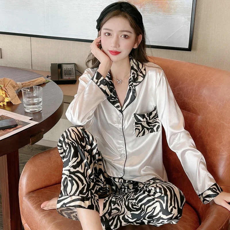 Seda Pantalones De Pijamas De Mujer Pantalones Pijama Seda Mujer