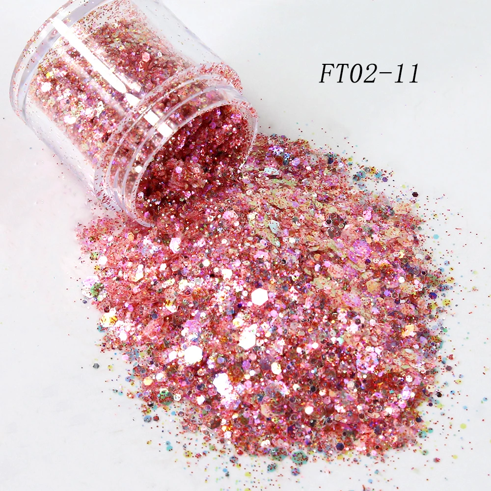 Fairy tears mix fashion opal bulk glitter makeup eyeshadow nail chunky cosmetic glitter powder supplier