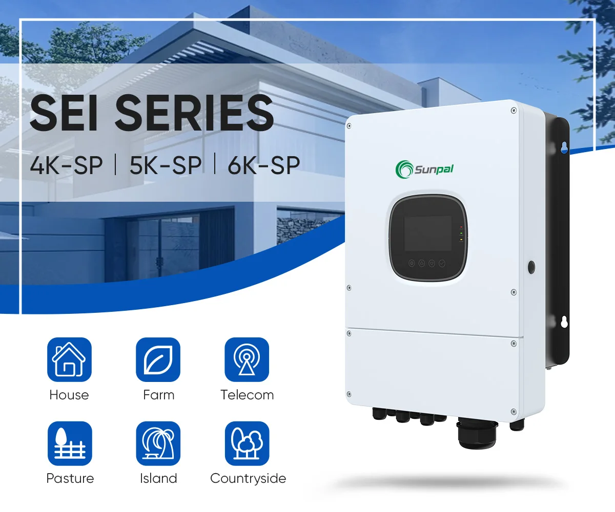 Hybrid Solar Inverter 5000W 5Kva Pure Sine Wave with BMS Communication ...