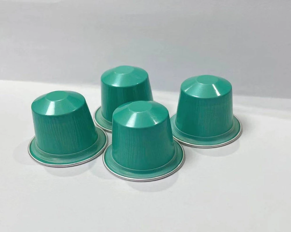 Aluminum Nespresso Empty Capsules With Foil Lid Aluminum Nespresso