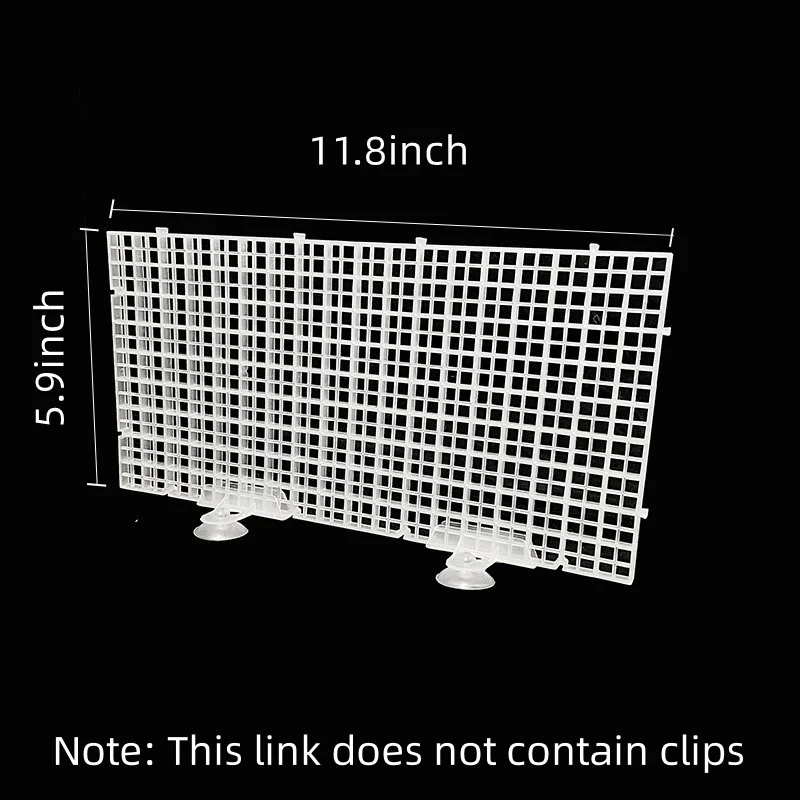 Fish tank Bottom Plate Isolation Plate Isolation Grid Plate Partition Aquarium Ladder Water tank Can Be Spliced Scissors Cutting