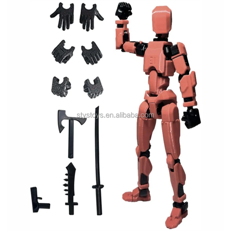 3d Printed Multi-jointed Movable Action Figure Nova T13 Dummy Figure ...