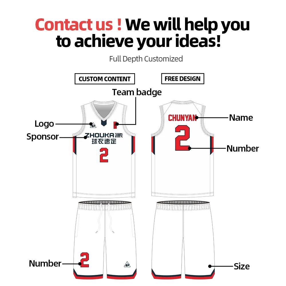 Mianriz22: I will design and manufacture basketball uniform for