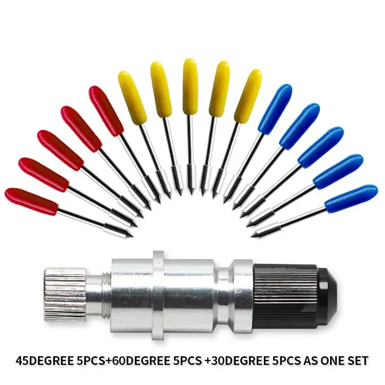 15pc 30/45/60 Gradi Roland Plotter Di Taglio Vinile Lame Di