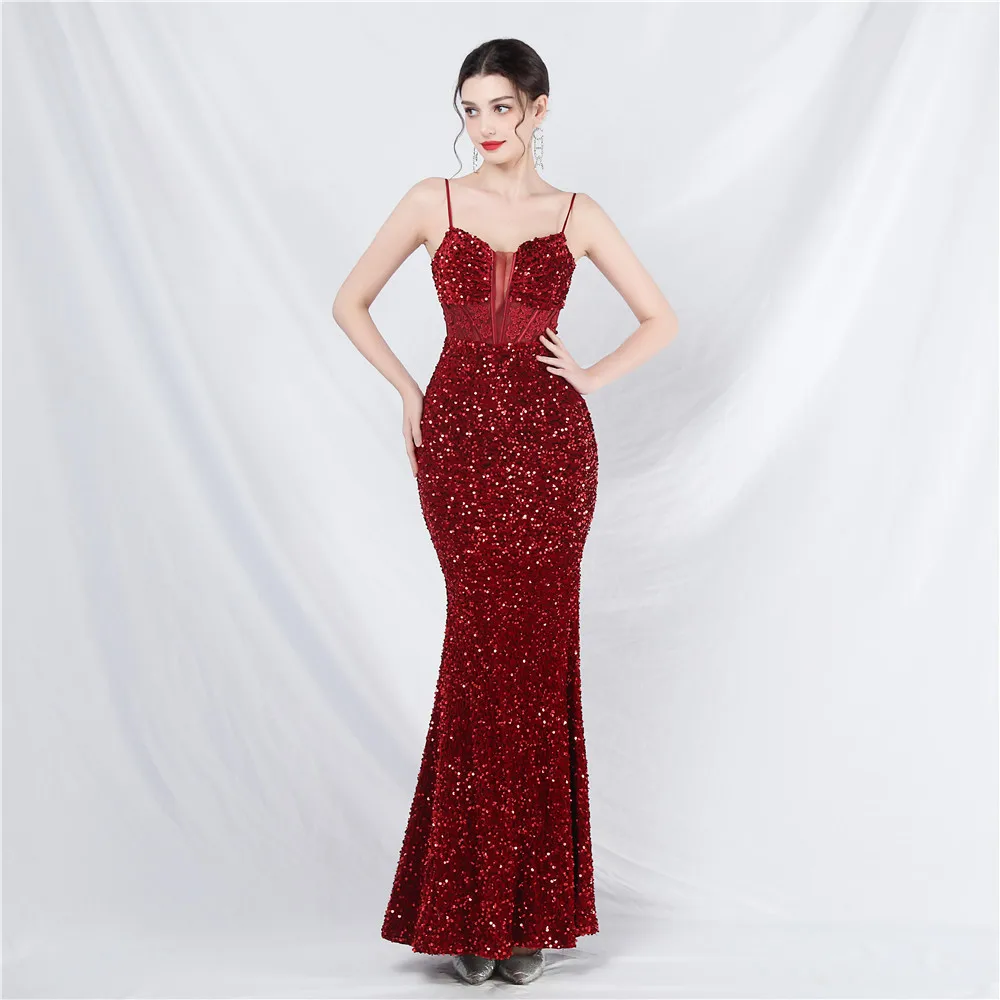 luxury birthday dress for women DOLLY Luxury Sleeveless Skin Revealing Tube Top Hollow Birthday Dress-MIA main image 1