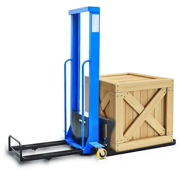 Manual Load Stacker Forklift 0.5-1t Pallet Warehouses Stacker Hand