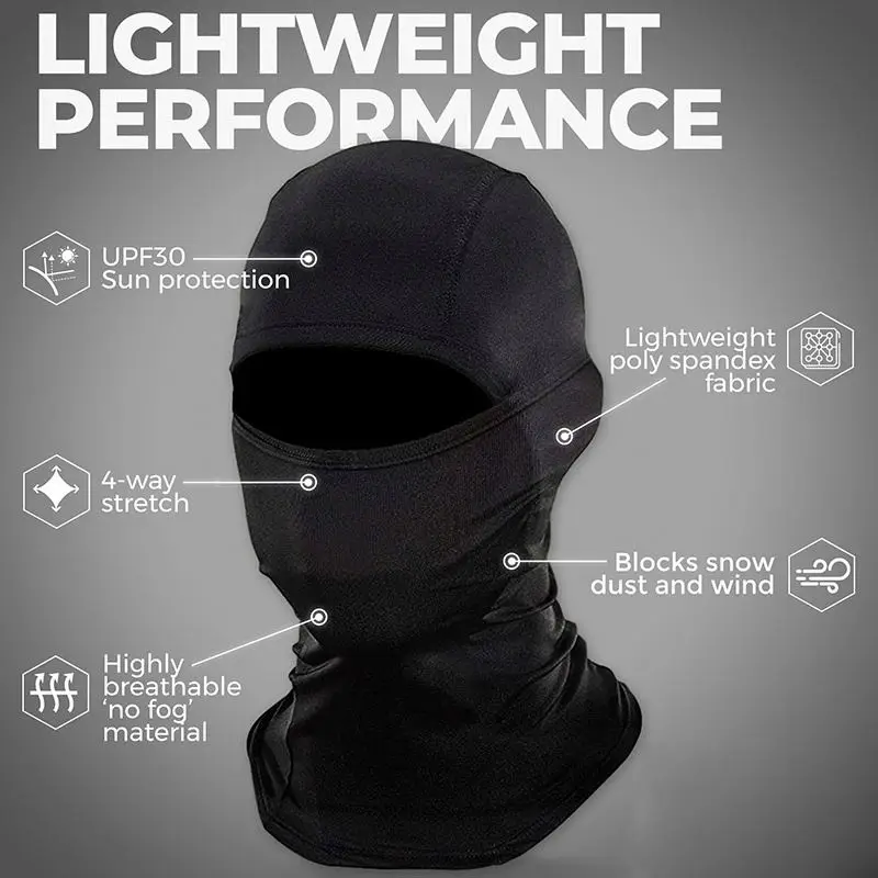 Polyester Motorcycle Balaclava Custom Ski Mask Balaclava Custom Logo Balaclava Face Winter Outdoor