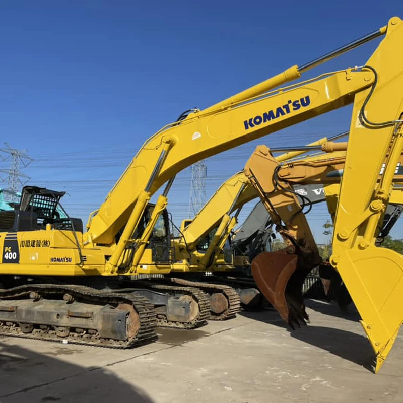 日本コマツPC400-8Rクローラー掘削機コマツ40トン掘削機PC400-6 PC400
