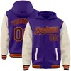 Cream Sleeve Purple Jacket Orange Black