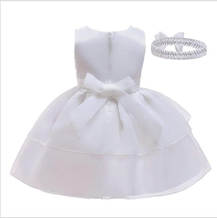 D0116 Latest Children Girls Summer Frock Designs Birthday Party Dresses Baby Princess Baby Girl Party Dress