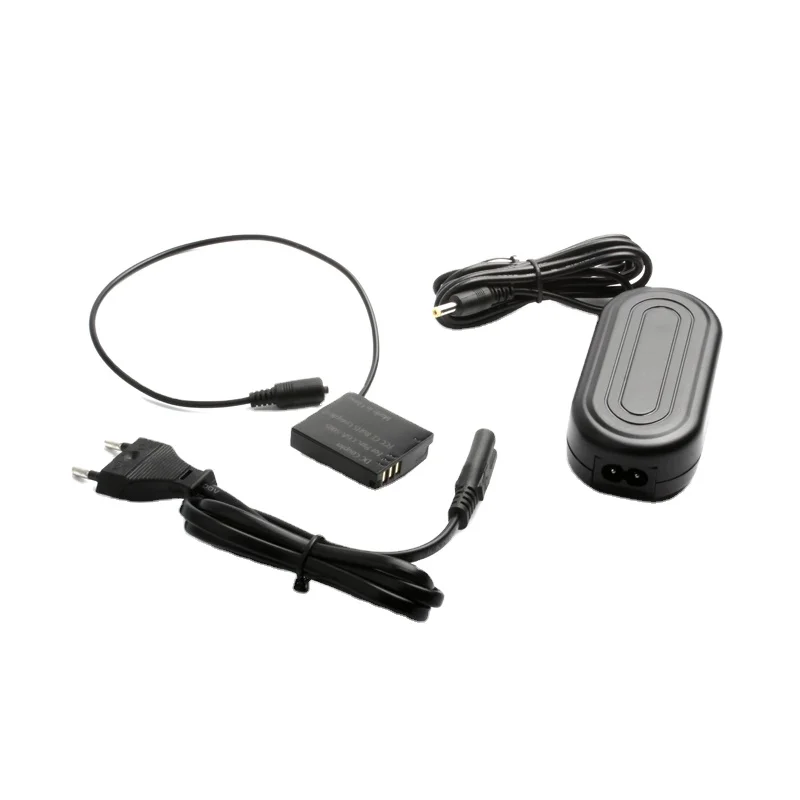 AC Power Adapter AC-SL5  With CGA S005E DC Coupler for Ricoh GRII GR2 GR DB-65 DMC-FX3 DMC-FX8 DMC-FX9 DMC-FX10 Cameras