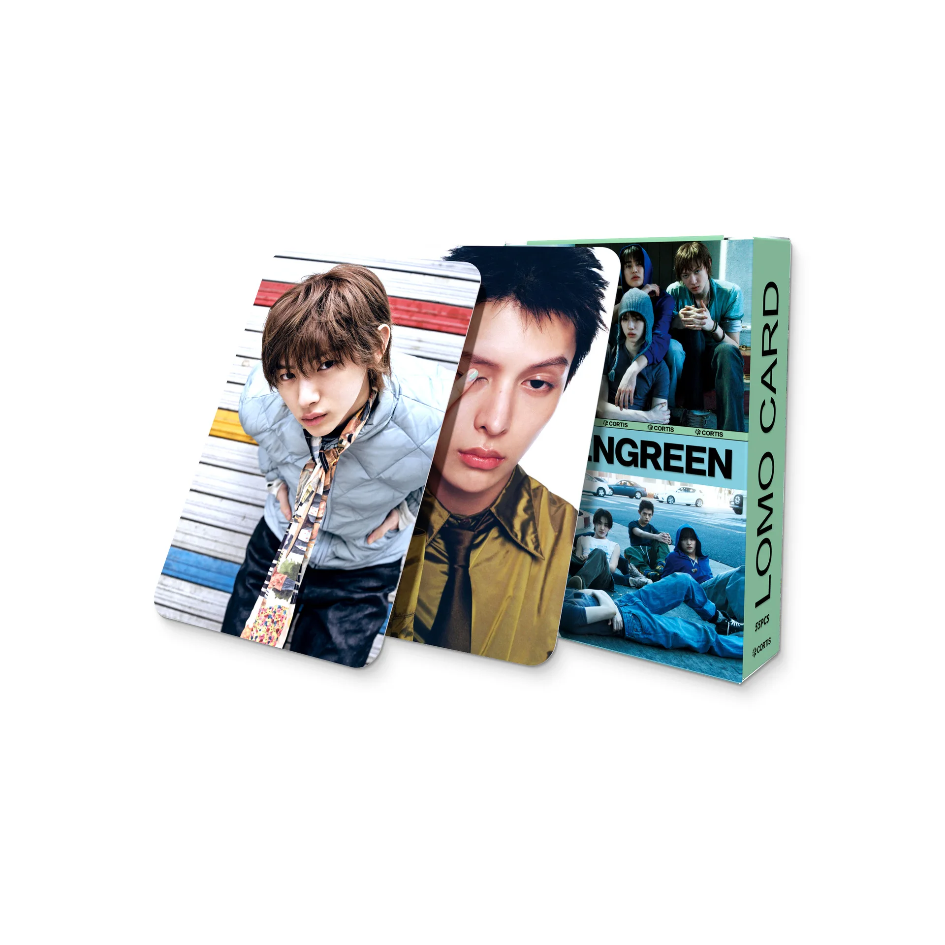 55Pcs/Set Kpop Cortis Korean Style Lomo Cards KEONHO SEONGHYEON 