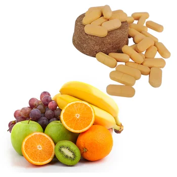 wholesale natural multivitamin effervescent tablets Orange Vitamin A B C D E tablet for skin