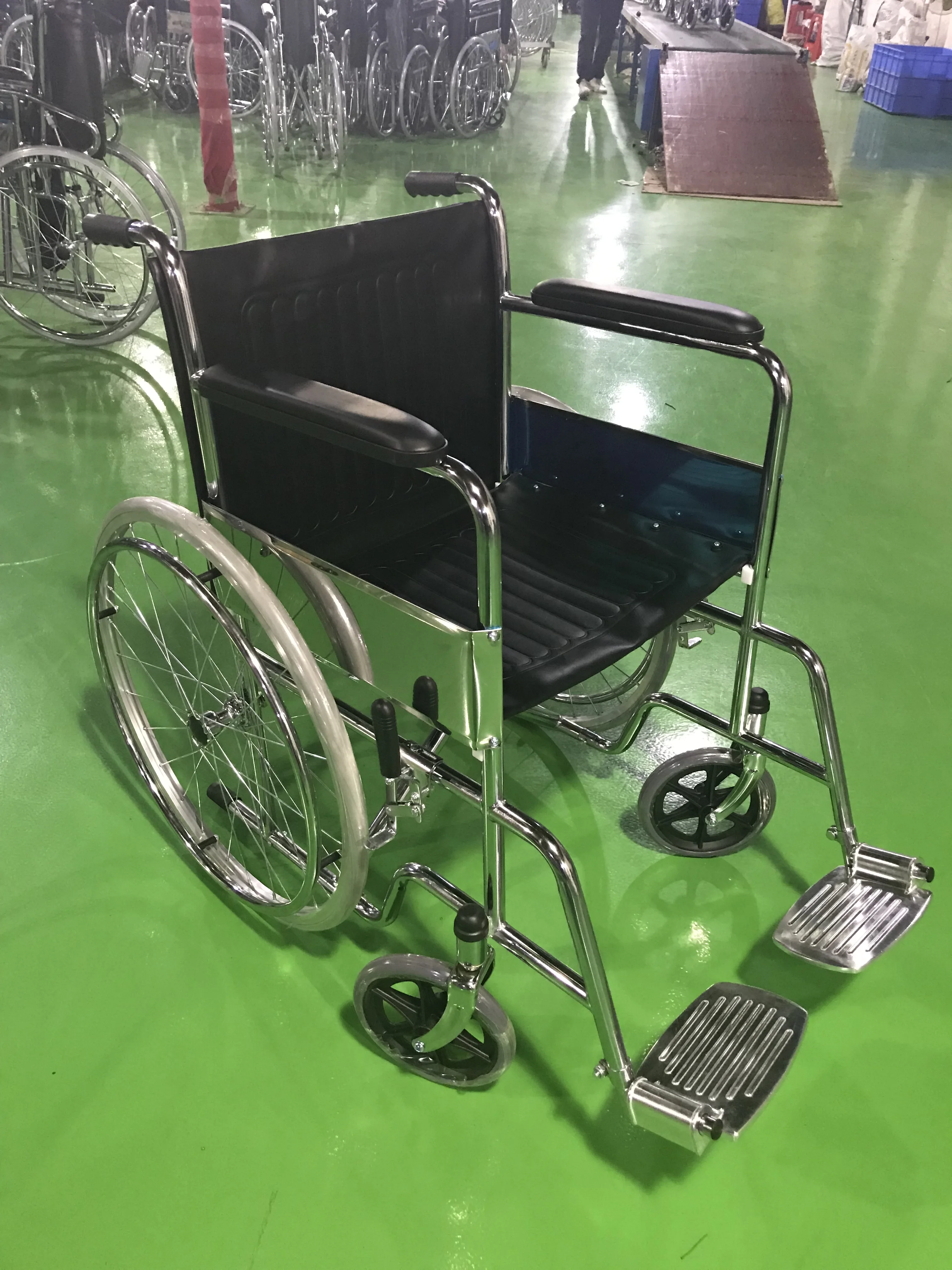 Basic Folding Sport Wheelchair High Quality Medical Manual Wheelchair ...