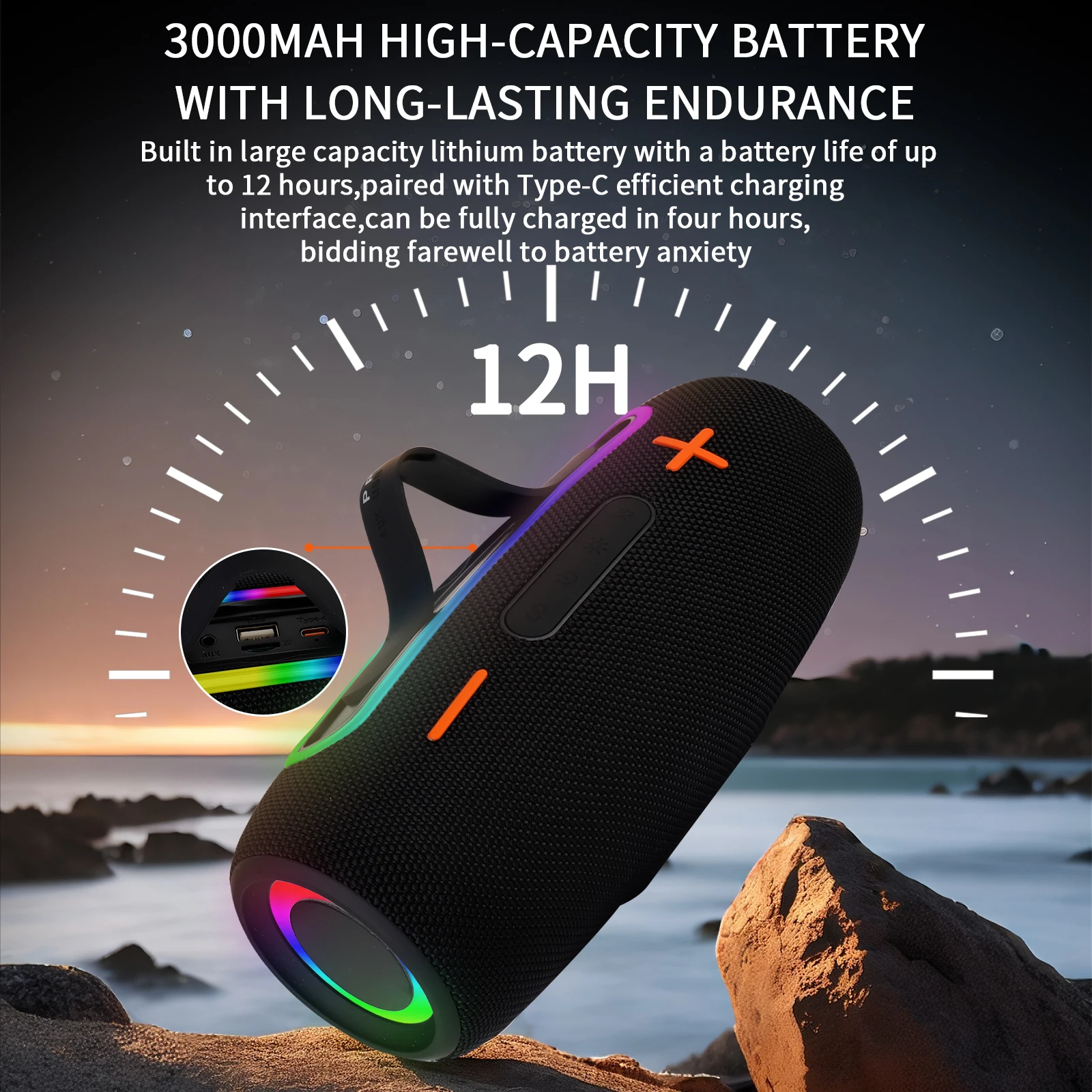 XB P PRO9 20W Portable Wireless Speaker Perfect for Parties