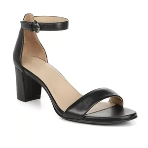 High Quality Accept Customized Logo New Fashion Buckle Strap Women Leather Shoes