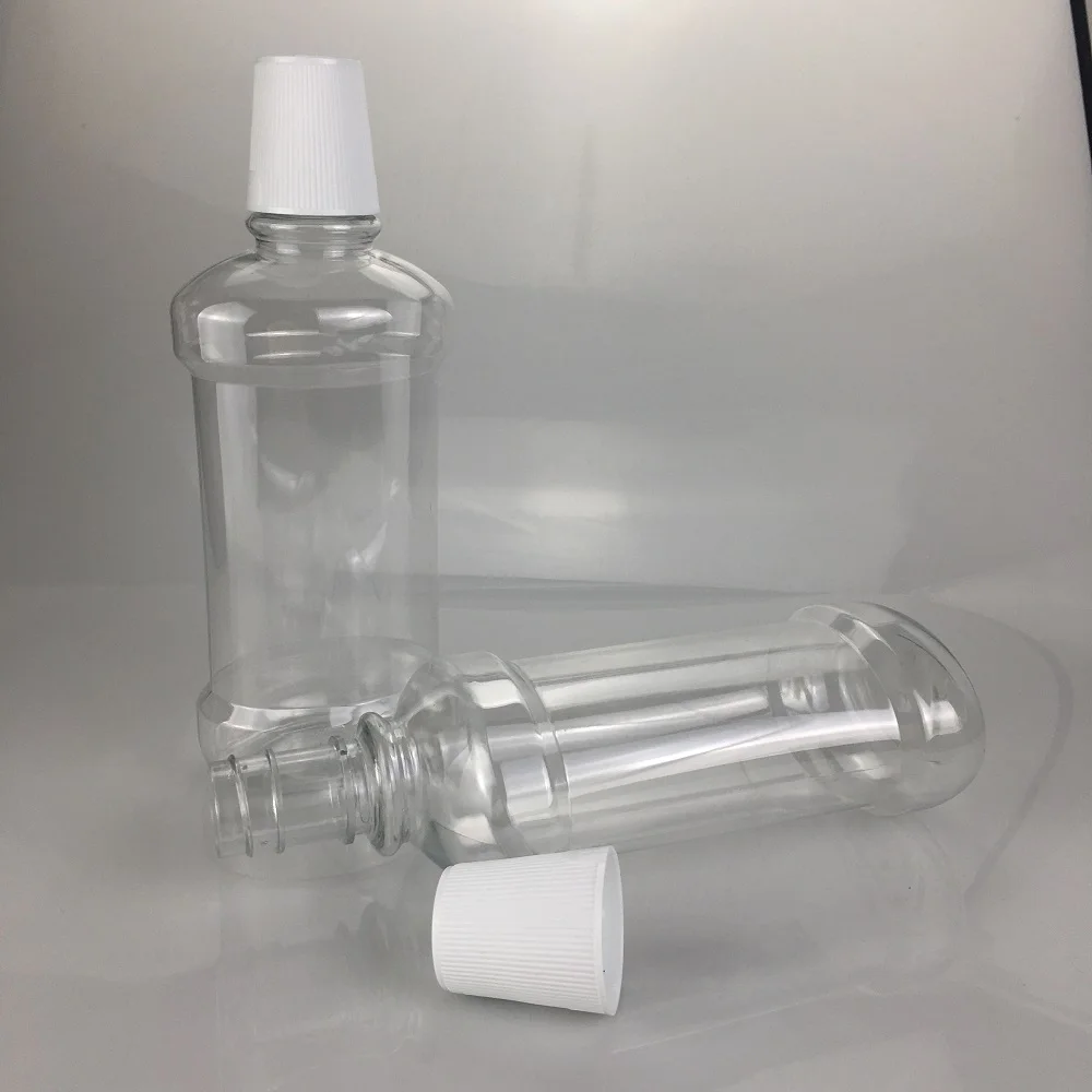 High Quality 100ml 250ml 500ml Plastic PET Mouthwash Bottle for Mouth Wash